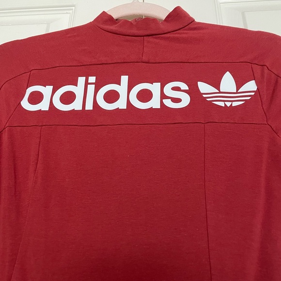 Red Adidas dress size small - Picture 4 of 5